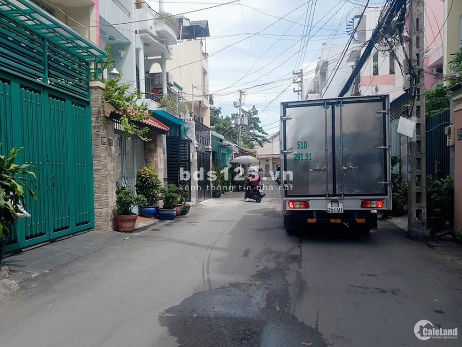 Hẻm xe tải view xịn sò, rẻ nhất thị trường Bắc Hải Q.Tân Bình DT HƠN 70M2 giá vỡ nợ 7.x tỷ
