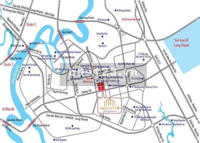 Đất nền Nhơn Trạch giá chỉ 14tr/m2 mặt tiền đường 100m kết nối sân bay Long Thành