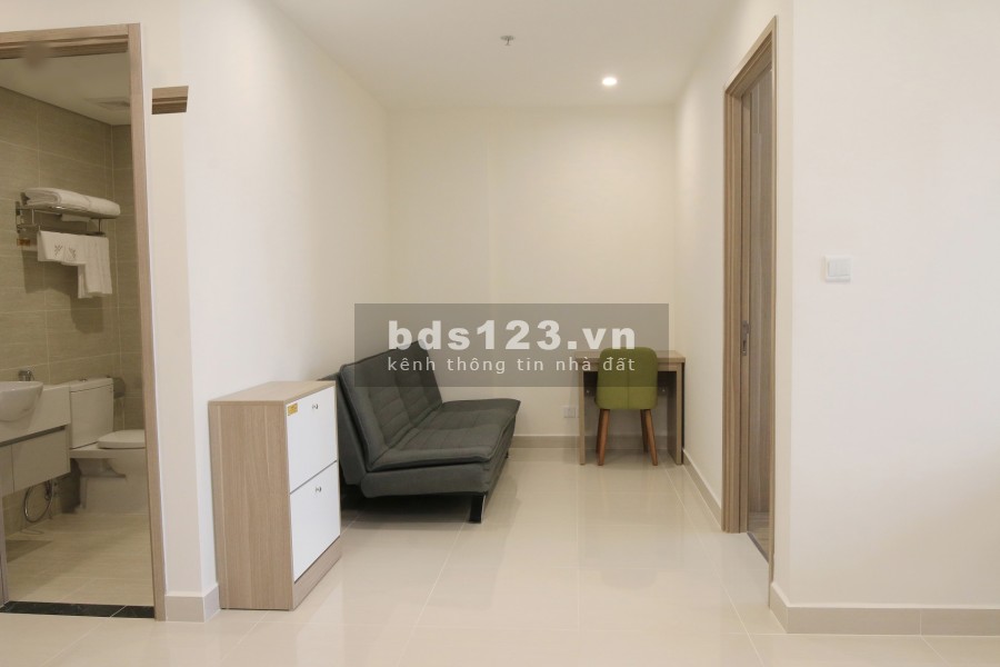 Hot! cho thuê CH 1Pn+1, có ĐH, NL, rèm tại Vinhomes smart City, 5.5tr/th