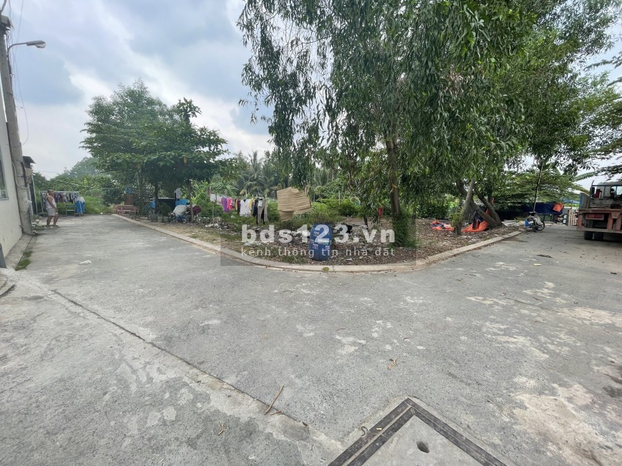 Bán đất sổ riêng, KDC hiện hữu xây nhà hoàn công ngay gần ngay cầu vượt Gò Dưa