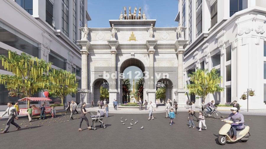Dự án Paris Elysor trung tâm thương mại và nhà phố Eden, liên hệ 0383522243