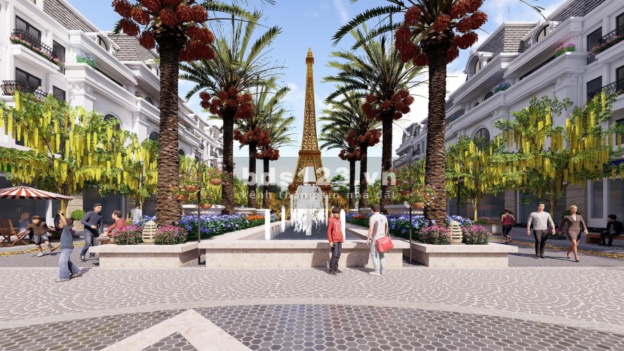 Dự án Paris Elysor trung tâm thương mại và nhà phố Eden, liên hệ 0383522243