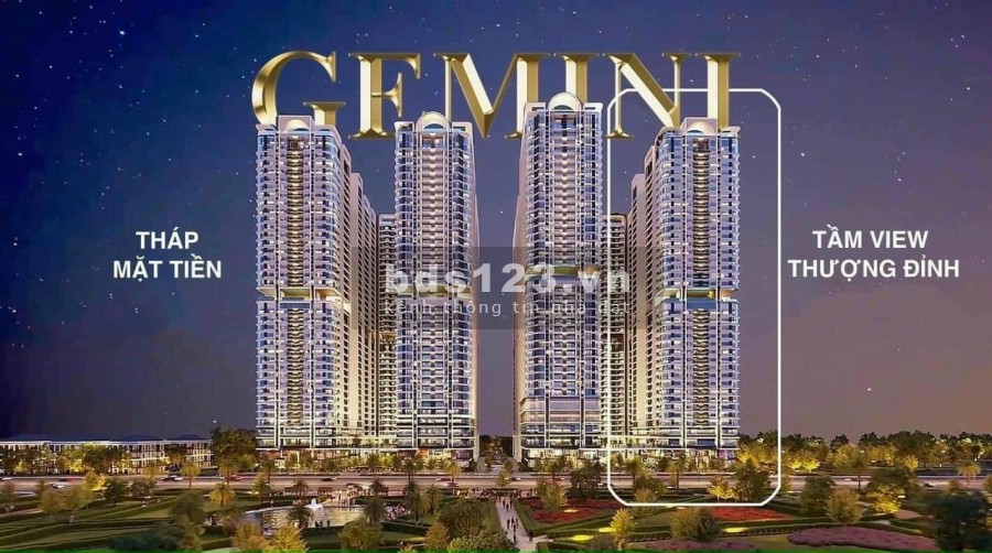 Astral city Ra mắt Tháp The Gemini vị trí đẹp nhất, mặt tiền 300m quốc lộ 13, tp thuận an, BD.