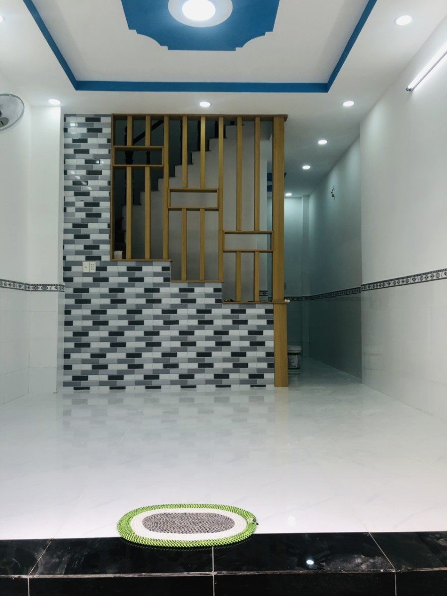 Nhà Cần Giuộc 1 trệt 1 lầu, Đ Đoàn Nguyễn Tuân vô 50m hẻm xe hơi