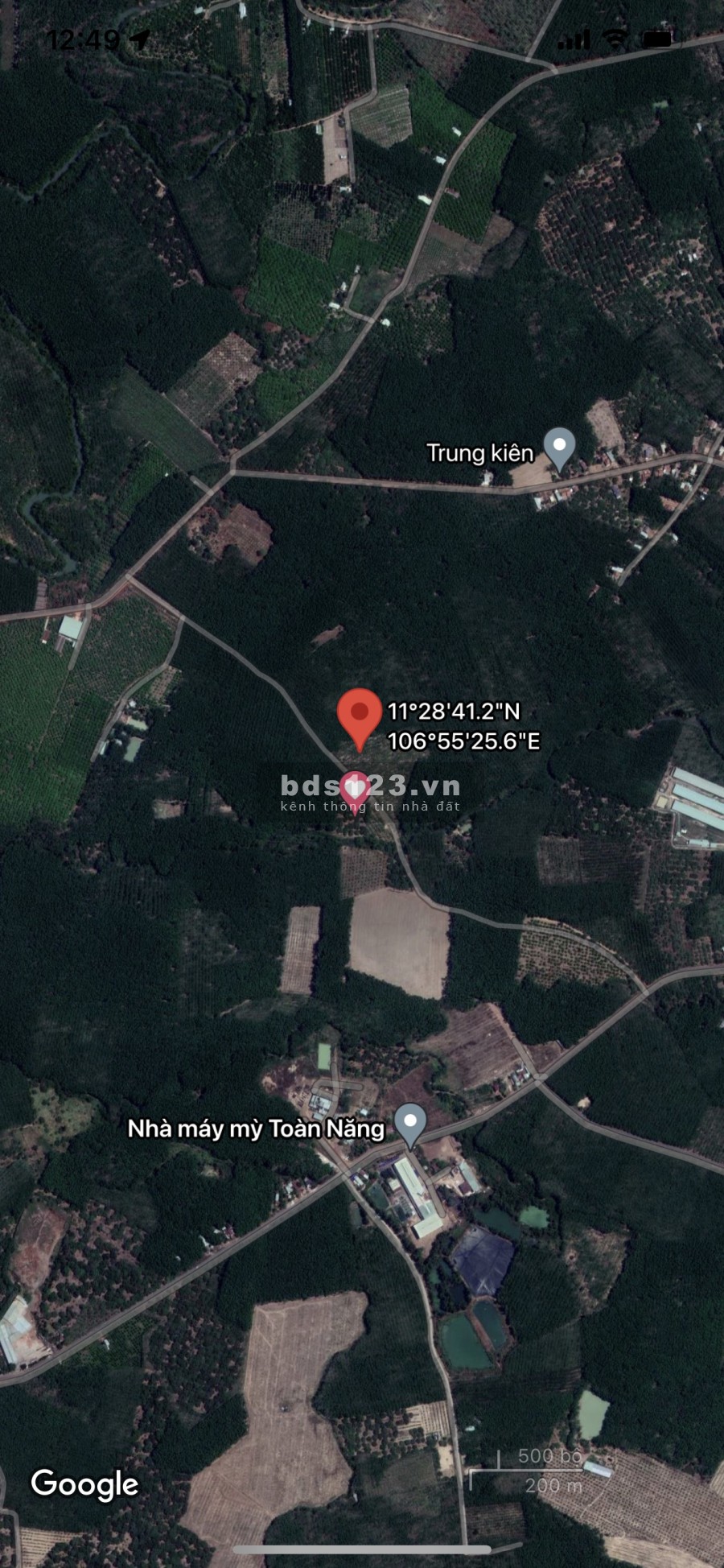 Bán lô đất sào tại Tân Hưng, Đồng Phú, Bình Phước đường lớn, xe ra vào thoải mái, sổ sẵn