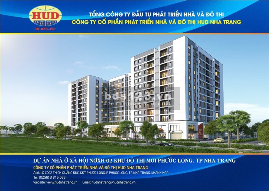 Bán căn hộ HUD 2 Nha Trang, giá bán chỉ 16 triệu/m2, sở hữu lâu dài, pháp lý chính chủ