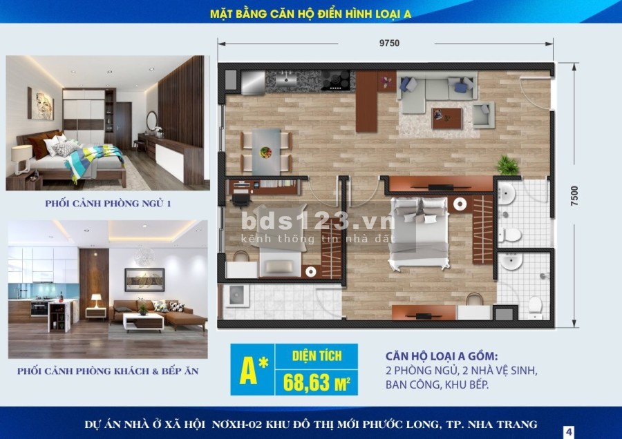 Chung cư nhà ở xã hội HUD Nha Trang - Khánh Hòa