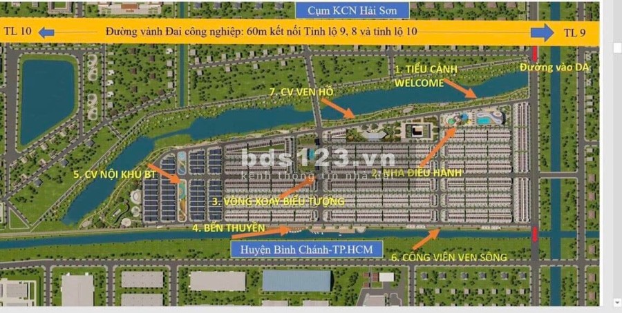 Bán đất nền diện tích 90-100m2 giá từ 1 tỷ 3 khu An Hạ, Đức Hòa, giáp ranh Bình Chánh