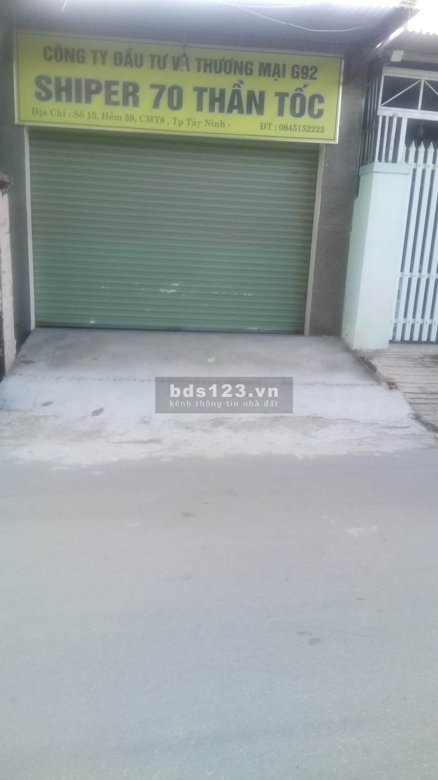 Cho thuê nhà nguyên căn dài hạn ở hẻm 59 đương CMT8 phường 3 thành phố Tây Ninh