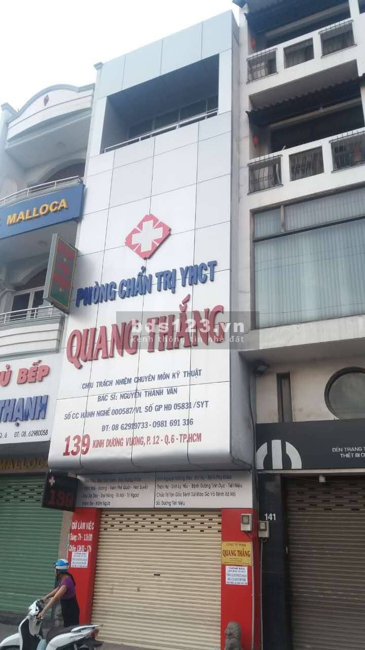 Cho thuê nhà nguyên căn 139 Kinh Dương Vương Quận 6, khu dân trí cao, giá 27 triệu/tháng