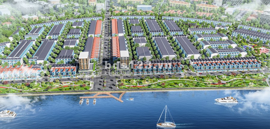 Bán lô đất đối diện công viên dự án Mallorca River City ven sông Cổ Cò giá 16.5 triệu/m2