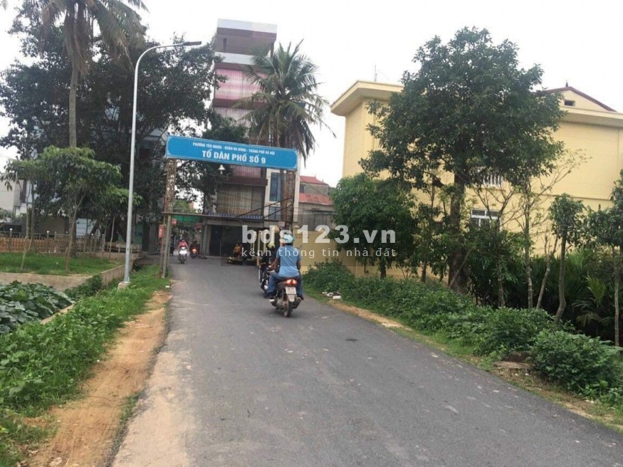 Nghĩa Bình tổ 9 Yên Nghĩa Hà Đông diện tích sử dụng 34m2 đất mặt tiền 3.5 giá bán 1.25 tỷ