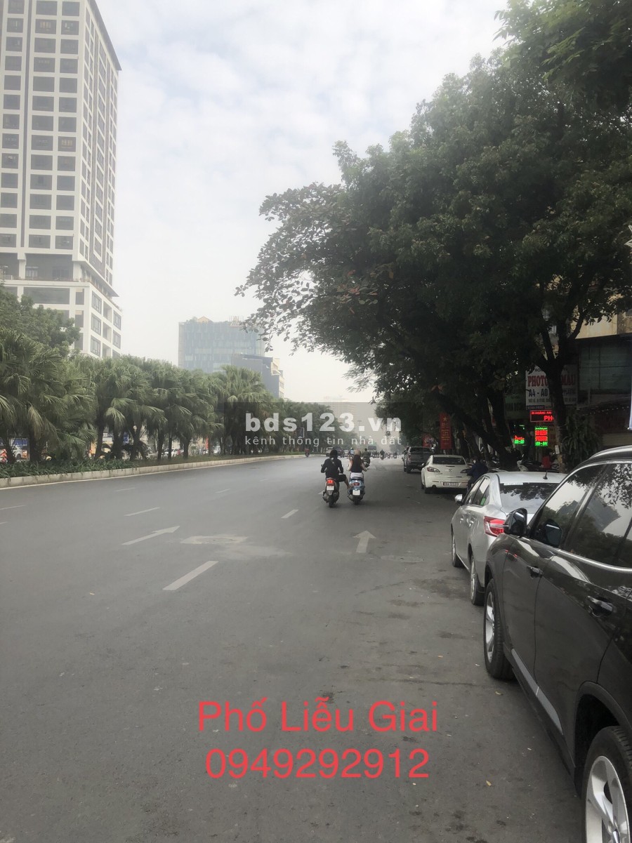 Bán nhà mặt phố Liễu Giai, hiếm có khó tìm, diện tích sử dụng 87m2, mt 4,8m, 5 tầng, lô góc
