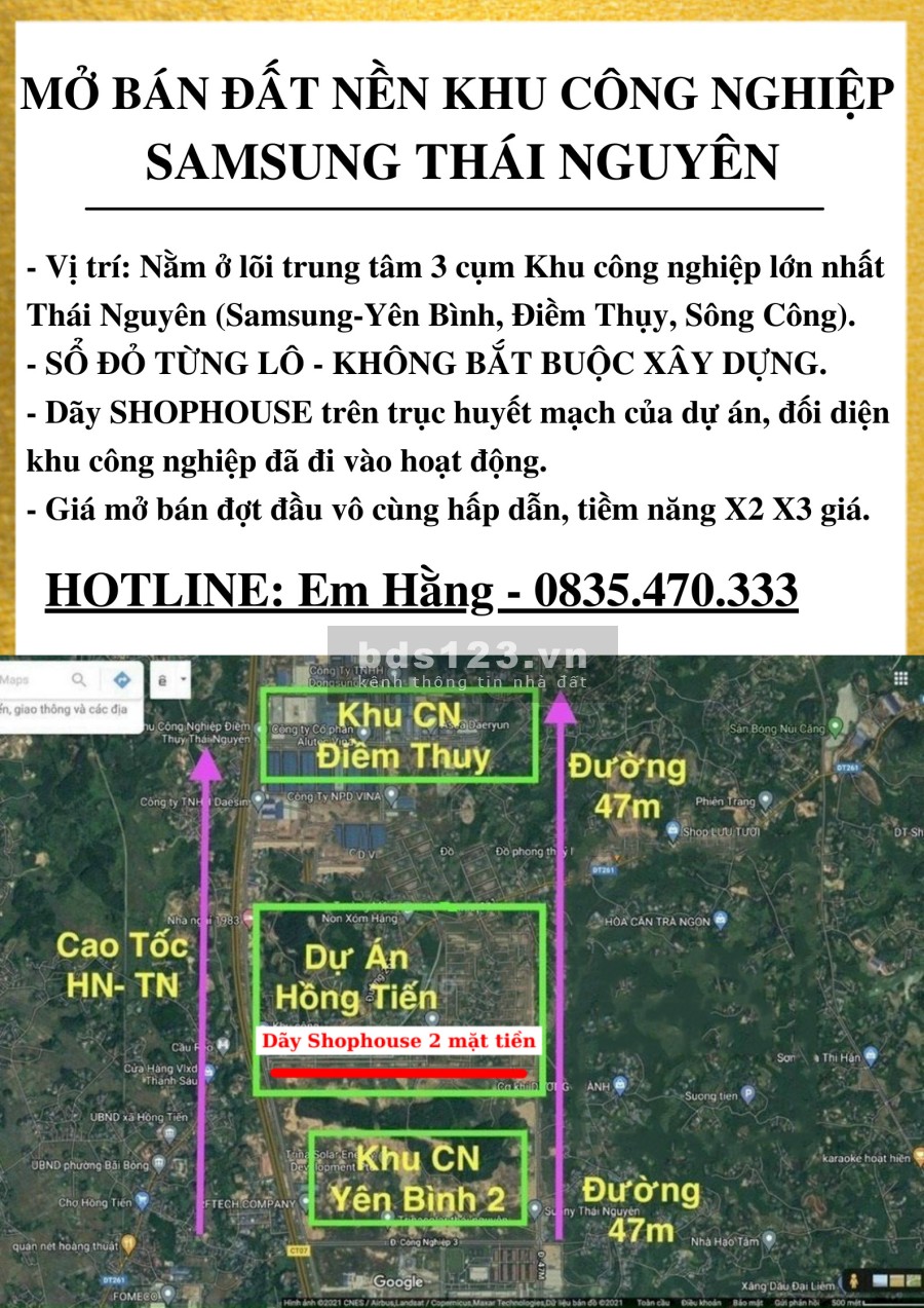[MỞ BÁN] Siêu phẩm Shophouse 2 mặt tiền tại lõi trung tâm 3 cụm khu công nghiệp giá chỉ 2x.