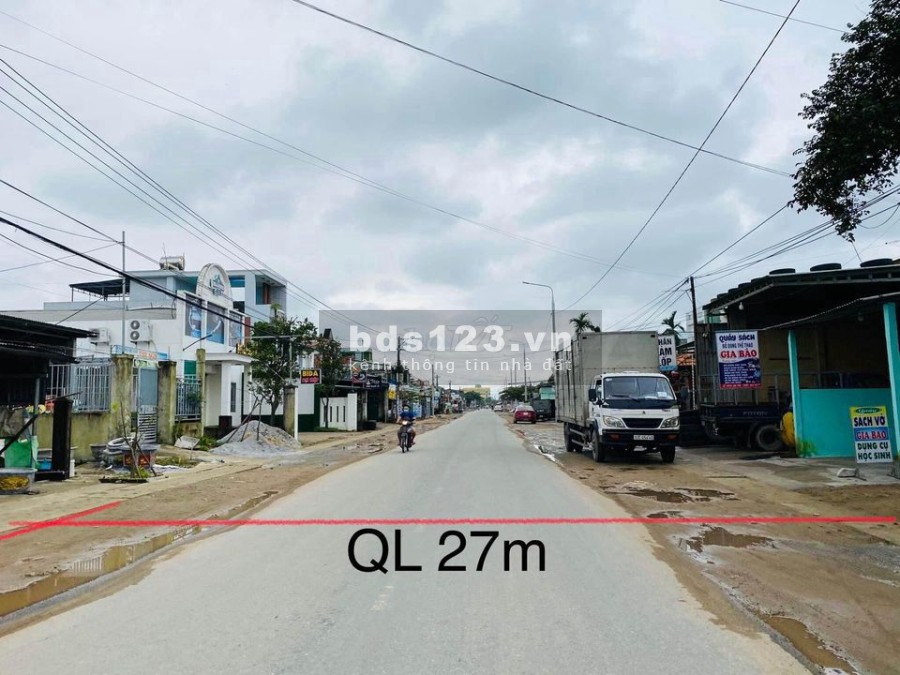 Chính chủ cần bán nhanh lô mặt tiền diện tích 300m2, giáp Hoà Khương, khu dân cư đông đúc