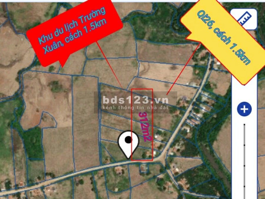 Bán lô đất nền diện tích sử dụng 312m2 giá đầu tư liên hệ 0383106242, pháp lý chính chủ