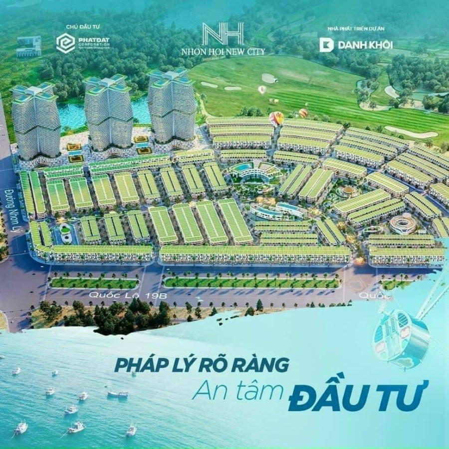 Đất nền nghỉ dưỡng Nhơn Hội New CIty - Quy Nhơn tự do xây dựng giá tốt đầu tư sinh lời