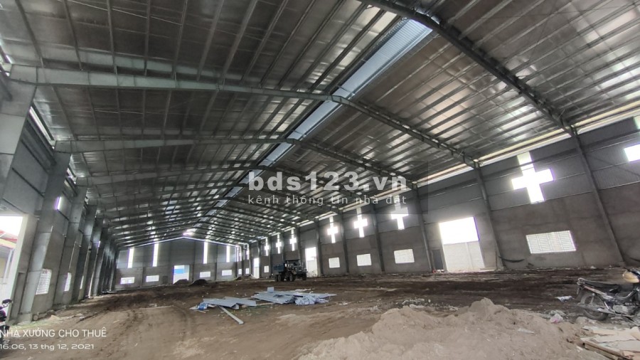 Nhà xưởng cho thuê KCN Hải Sơn, xưởng mới xây, dt 3300m2, xây mới theo tiêu chuẩn