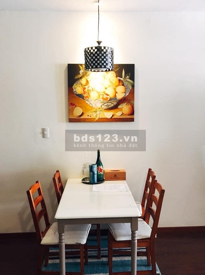 Căn hộ cho thuê diện tích rộng 64m2, 2PN, 2WC, full nội thất, thoáng mát, yên tĩnh, lhccc