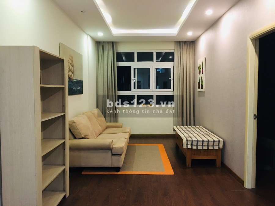 Căn hộ cho thuê diện tích rộng 64m2, 2PN, 2WC, full nội thất, thoáng mát, yên tĩnh, lhccc