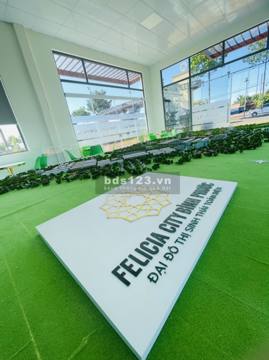 Nhà vườn sinh thái khu đô thị Felicia Bình Phước giá từ 3,8tr/m2 pháp lý sạch sở hữu lâu dài