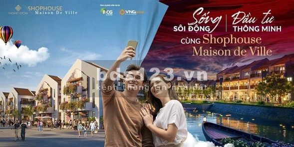 Chỉ với 2.1 tỷ sở hữu ngay shophouse nằm trong lòng phố Hội - phố cổ thứ 2 tại Hội An