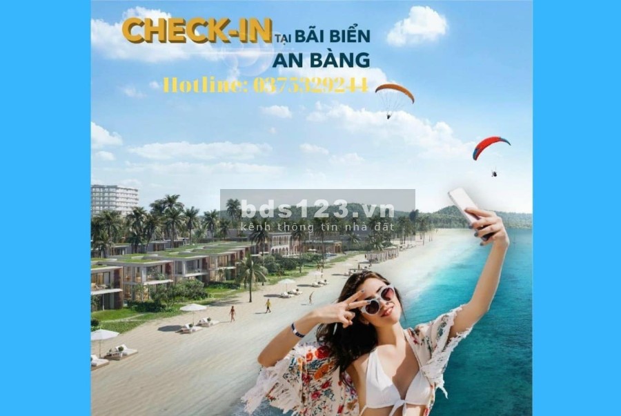 Chỉ với 2,7 tỷ, sở hữu ngay biệt thự 5* tại biển An Bàng bờ biển đẹp nhất ở Việt Nam