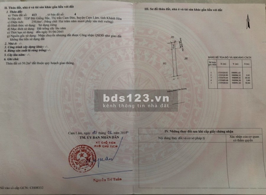Bán nhanh lô đất MT đường Đinh Tiên Hoàng, Cam Hải Tây, Cam Lâm, giá siêu rẻ, LH 0937980248