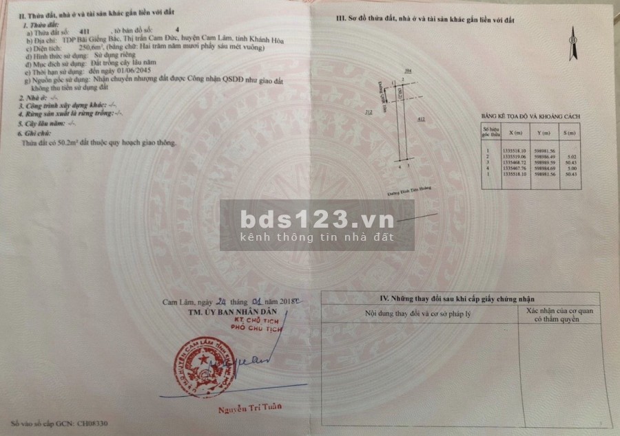 Bán nhanh lô đất MT đường Đinh Tiên Hoàng, Cam Hải Tây, Cam Lâm, giá siêu rẻ, LH 0937980248