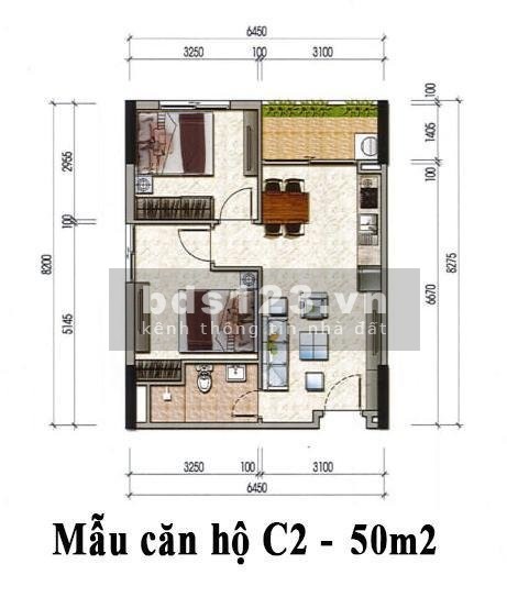 Bán Căn Hộ 2 ngủ 48.77m2 giá 940tr chỉ cần thanh toán trước 330tr Chung Cư Ct4 Kim Chung- Đông Anh