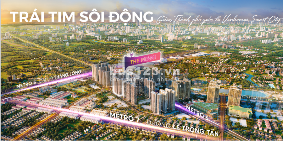 Bán căn hộ tầng cao view đẹp thiết kế phong cách Latin đẳng cấp, lãi suất vay ngân hàng thấp