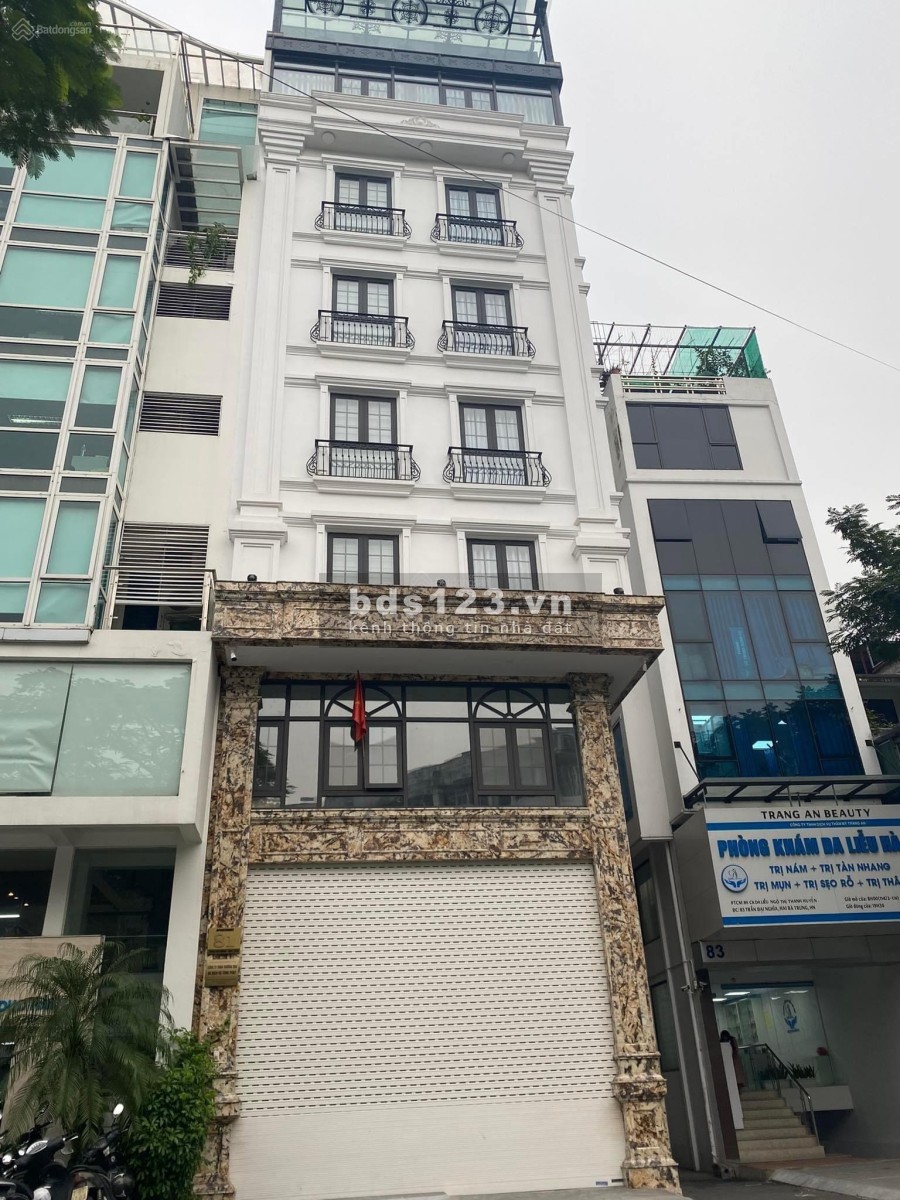 Siêu phẩm mặt phố Xã Đàn, 8 tầng, diện tích sử dụng 103m2, giá bán 59 tỷ, MT 5.5m, lô góc