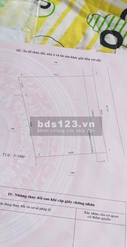 Cần bán 9.015m2 đất CLN mặt đường ĐT753, giá 170tr/1m ngang, xã Tân Lợi, Đồng Phú, Bình Phước