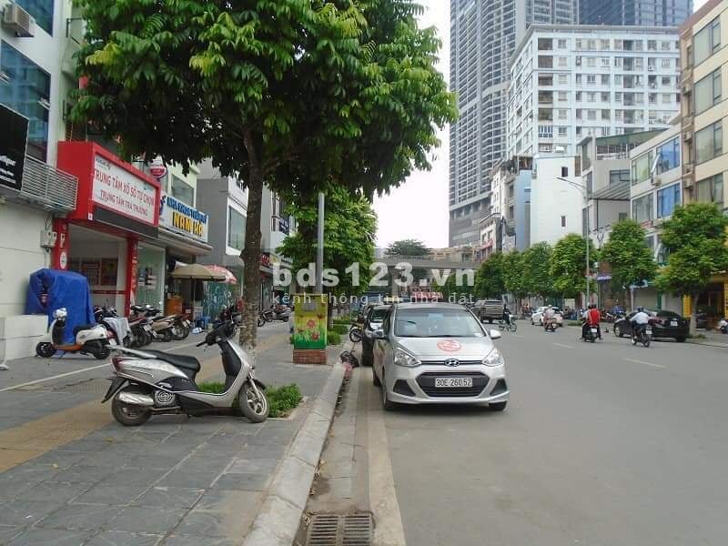 Mặt phố Xã Đàn, Đống Đa, diện tích sử dụng 108m2, giá bán 57 tỷ, 8 tầng, mt: 5.2m, lô góc