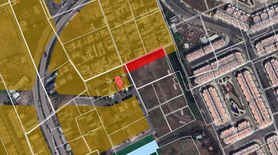 Bán đất full thổ, lô góc diện tích sử dụng 92m2, 2 mặt tiền đường 990 Phú Hữu Quận 9