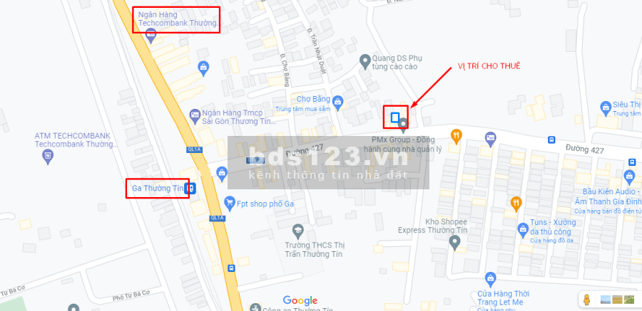 Cho thuê nhà và cửa hàng Phố Ga, thị trấn Thường Tín giá 15 triệu/tháng, còn mới vào sử dụng