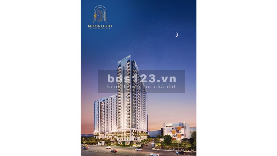 Chỉ 1,4 tỷ căn 1 phòng ngủ. Căn hộ Moonlight Hưng Thịnh liền kề Aeon mall Bình Tân