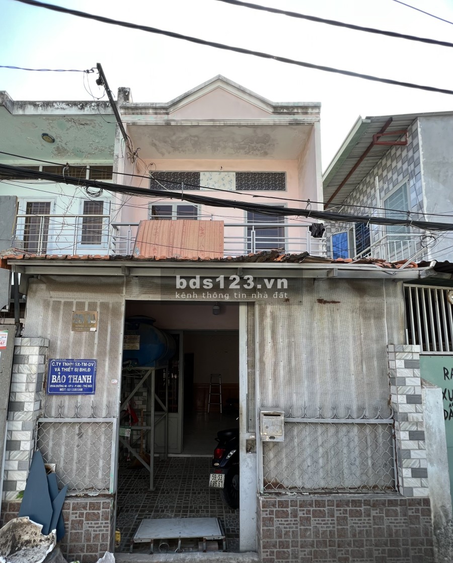Cho thuê nguyên căn 29.4A ĐS 48 nhỏ Hiệp Bình Chánh Thủ Đức, hẻm lớn, an ninh