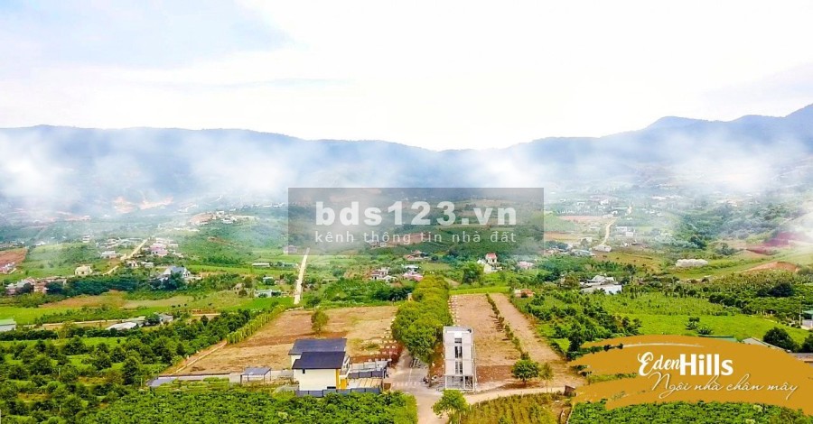 Đất nền biệt thự nghỉ dưỡng Eden Hills Đà Lạt pháp lý hoàn thiện giá 4.5tr/m2