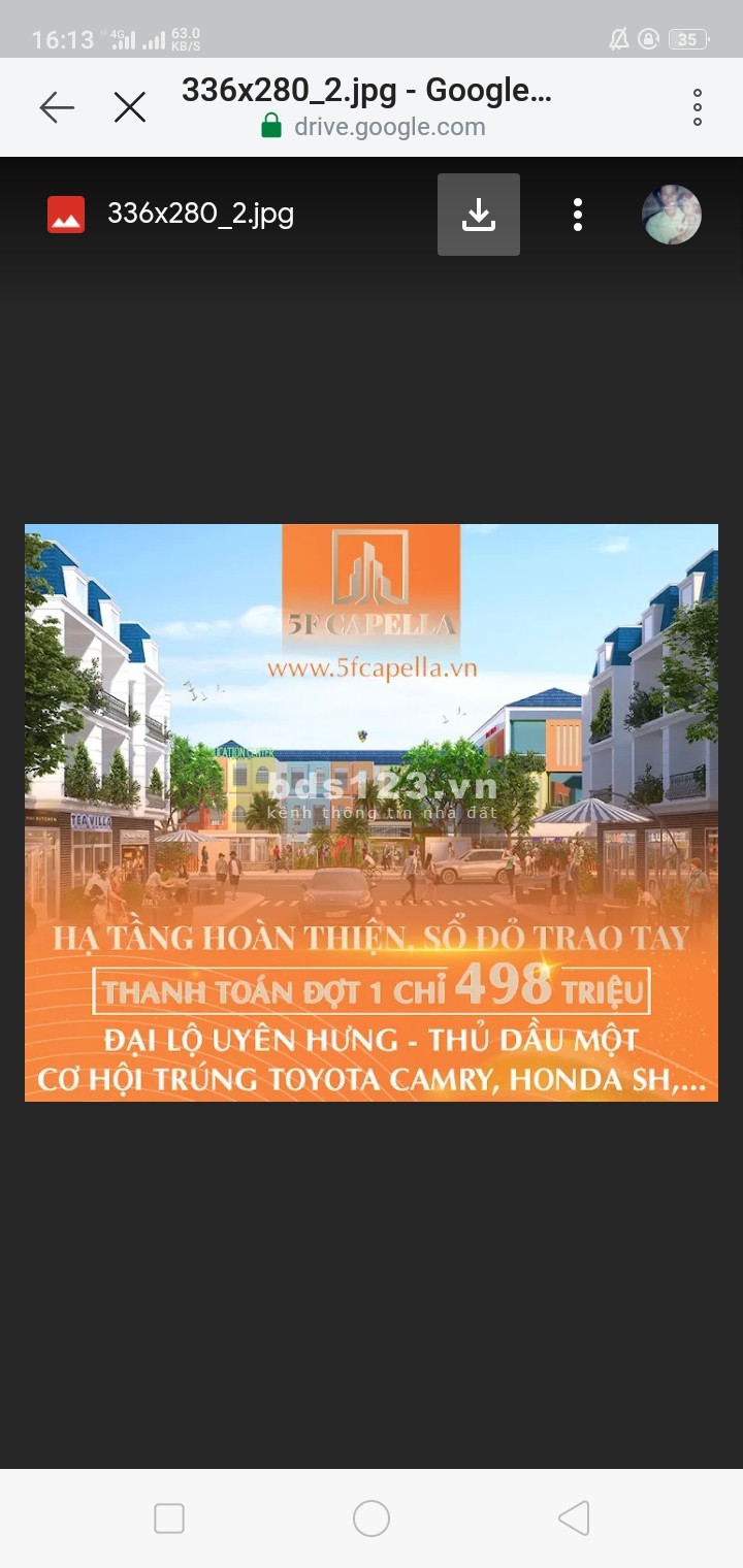 Tặng ngay 100 triệu+1000USD khi giao dịch thành công tại trung tâm Tân Uyên 5F Capella