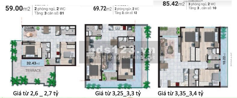 Căn hộ sân vườn West Gate giá chỉ 36 triệu/m2 thanh toán chỉ 750 triệu tặng 2 nội thất