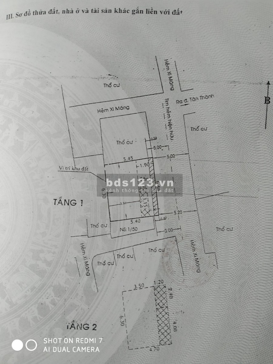 Bán nhà hẻm 6m, diện tích sử dụng 32m2, 1 lầu đúc thật, giá bán chỉ 4 tỷ 6 thương lượng
