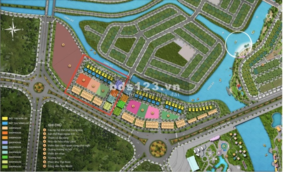 Nhận booking phân khu The Link - Sun Riverside Village Sầm Sơn liên hệ 0346619811