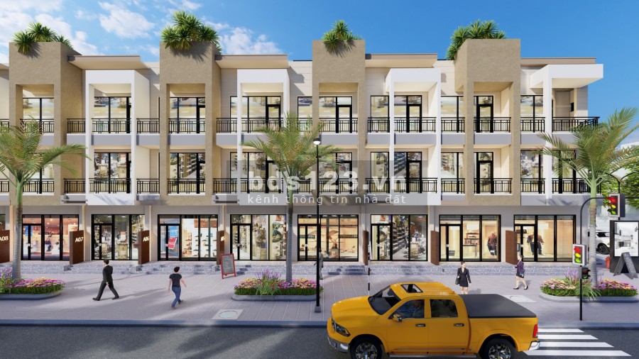 Khu nhà phố Tân Quy Tây dự án Lalaland Sa Đéc sở hữu lâu dài tiện ích đầy đủ, giá tốt
