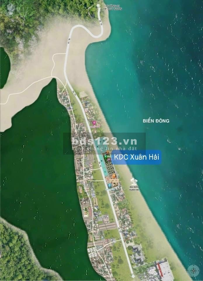 Đất nền sổ đỏ sở hữu lâu dài ngay mặt tiền biển gía chỉ 1ty680 nhiều chính sách ưu đãi