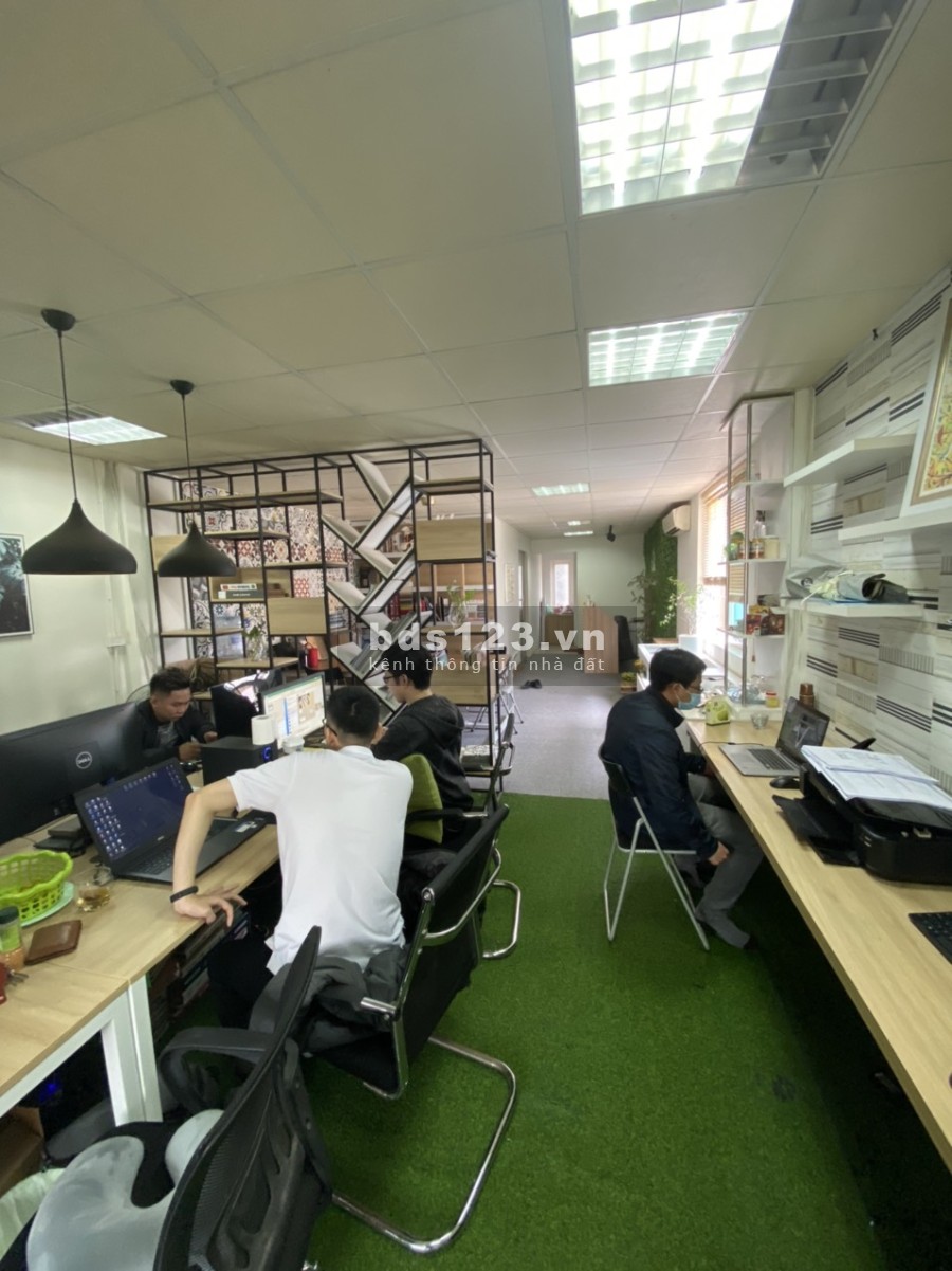 Cho thuê văn phòng phố Vũ Tông Phan, diện tích 80m2 thông sàn trang bị sẵn đầy đủ thiết bị