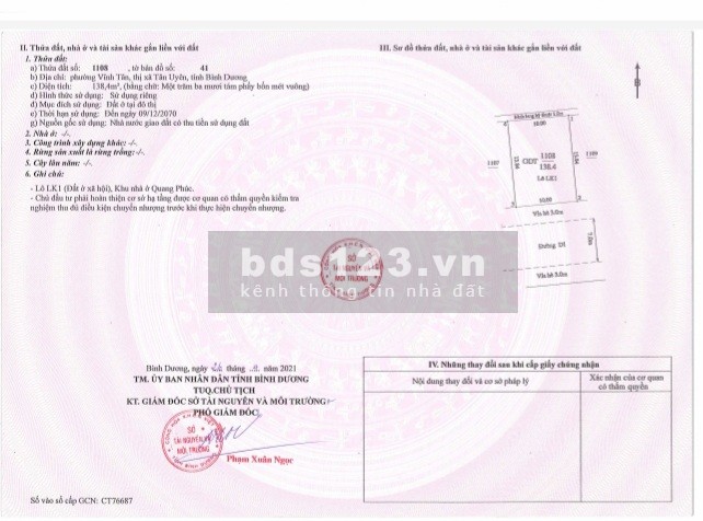 Cực rẻ chỉ 579tr/sổ 120m2 ODT sở hữu ngay lô đất vị trí cực đắc địa tại Trung Tâm Tx Tân Uyên