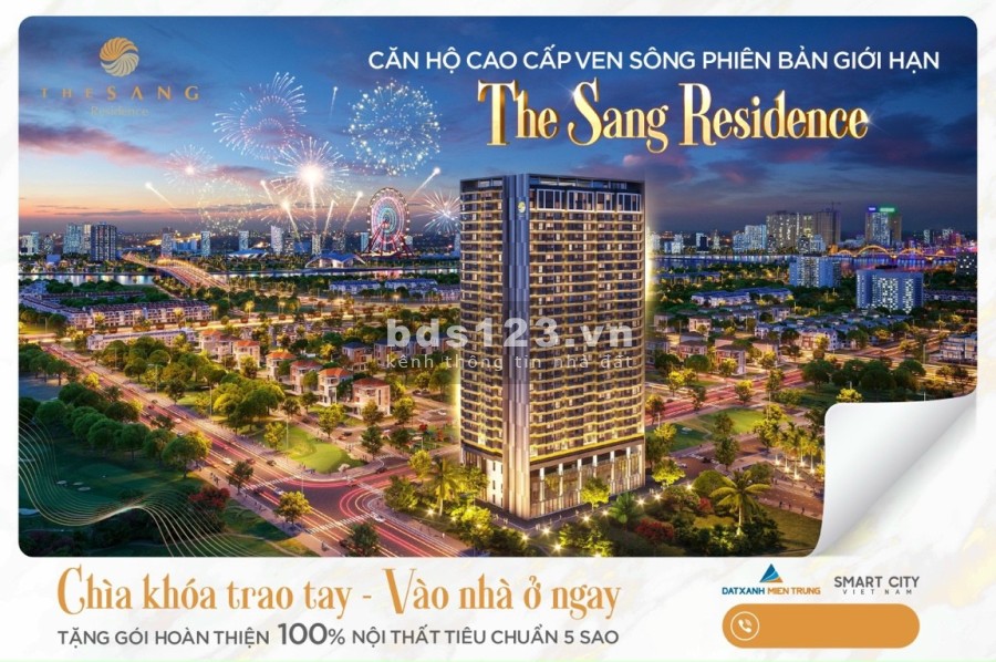 Chính chủ chuyển nhượng căn hộ Đà Nẵng, đối diện Resort Furama sổ hồng lâu dài, trả góp trong 2 năm