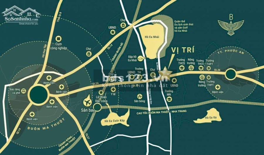 Bán dự án Đất Nền EaKnuce, cạnh khu quần thể FLC 191 ha, sở hữu đất ở lâu dài lh 0826355447
