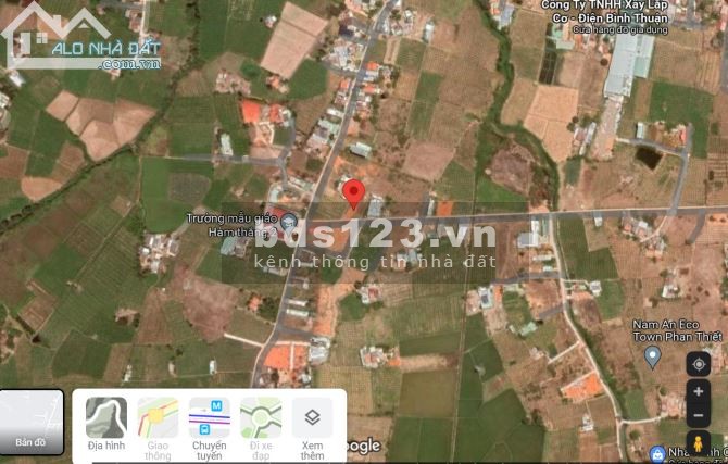 Bán đất thổ cư khu cá đồng Hàm Thắng giá bán 1.65 tỷ, liên hệ 0961627876 sổ chính chủ